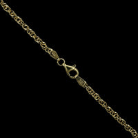 14K Yellow Gold Estate Fancy Link Chain, 14k yellow gold, Long's Jewelers