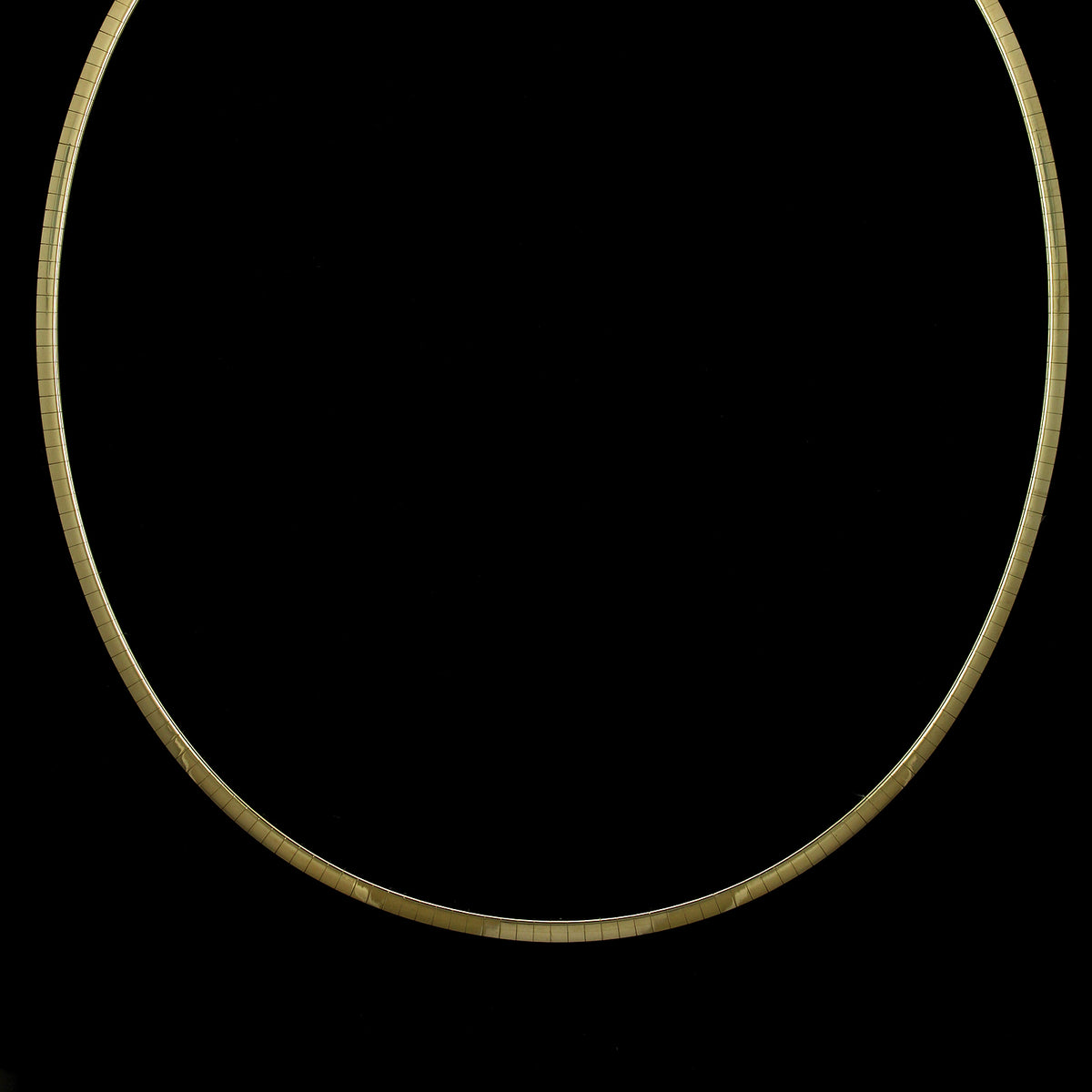 14K Yellow Gold Estate Omega Necklace