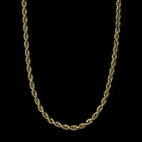 14K Yellow Gold Estate Rope Chain