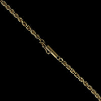 14K Yellow Gold Estate Rope Chain