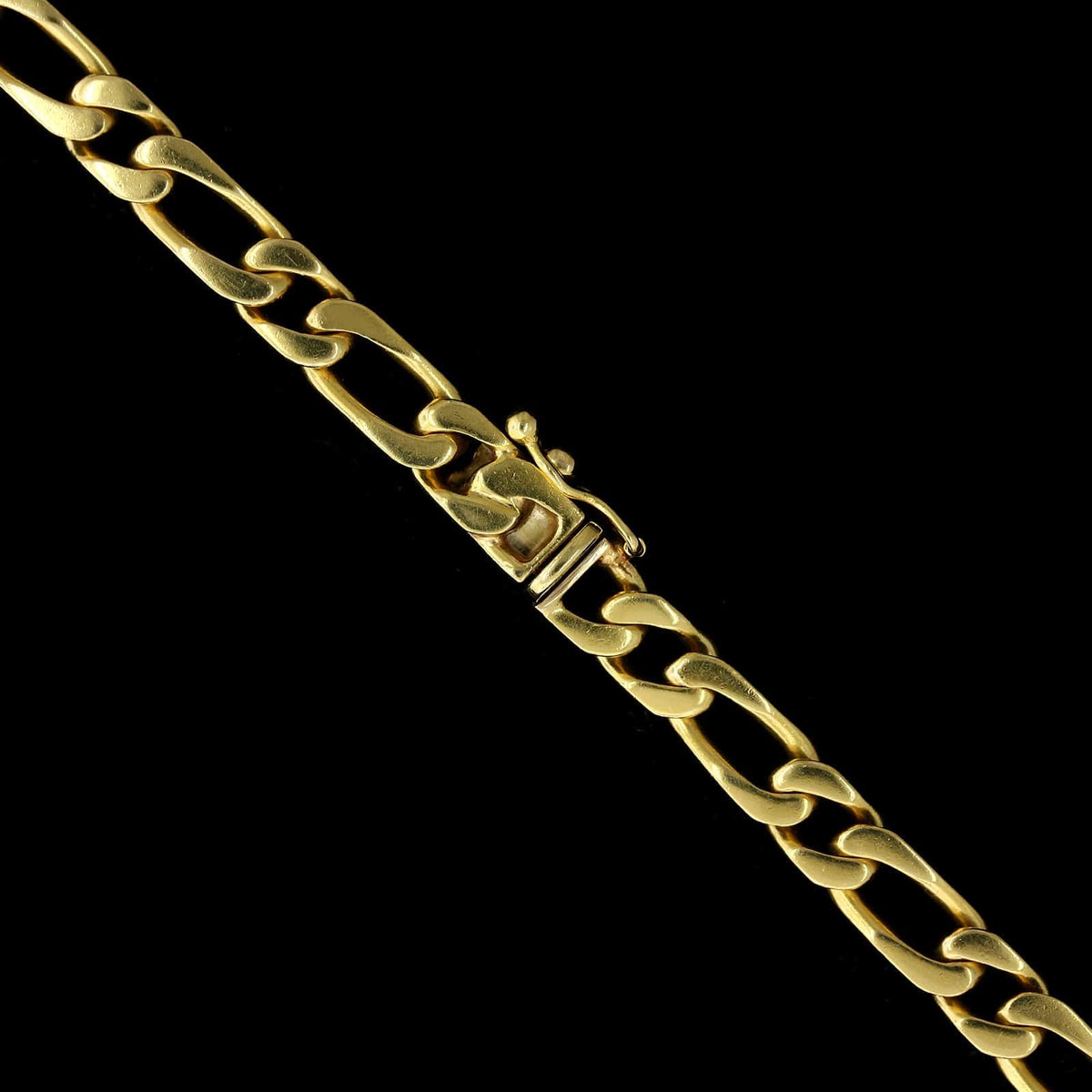 18K Yellow Gold Curb Link Chain