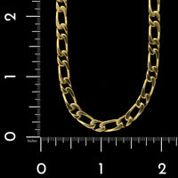 18K Yellow Gold Curb Link Chain