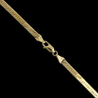 14K Yellow Gold Estate Herringbone Chain