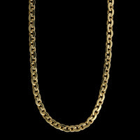 18K Yellow Gold Oval Link Estate Chain