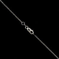 14K White Gold Estate Cultured Tahitian Pearl and Diamond Pendant