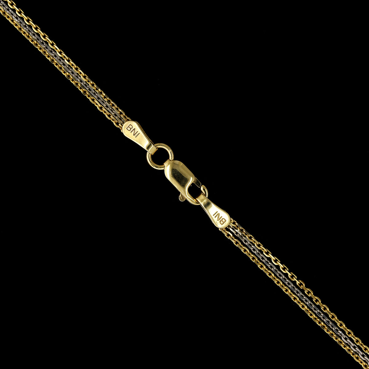 14K Two-tone Gold Estate Necklace