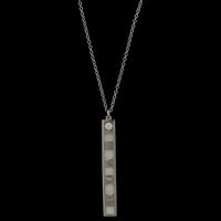 Tiffany & Co. 18K White Gold Estate Atlas Pendant