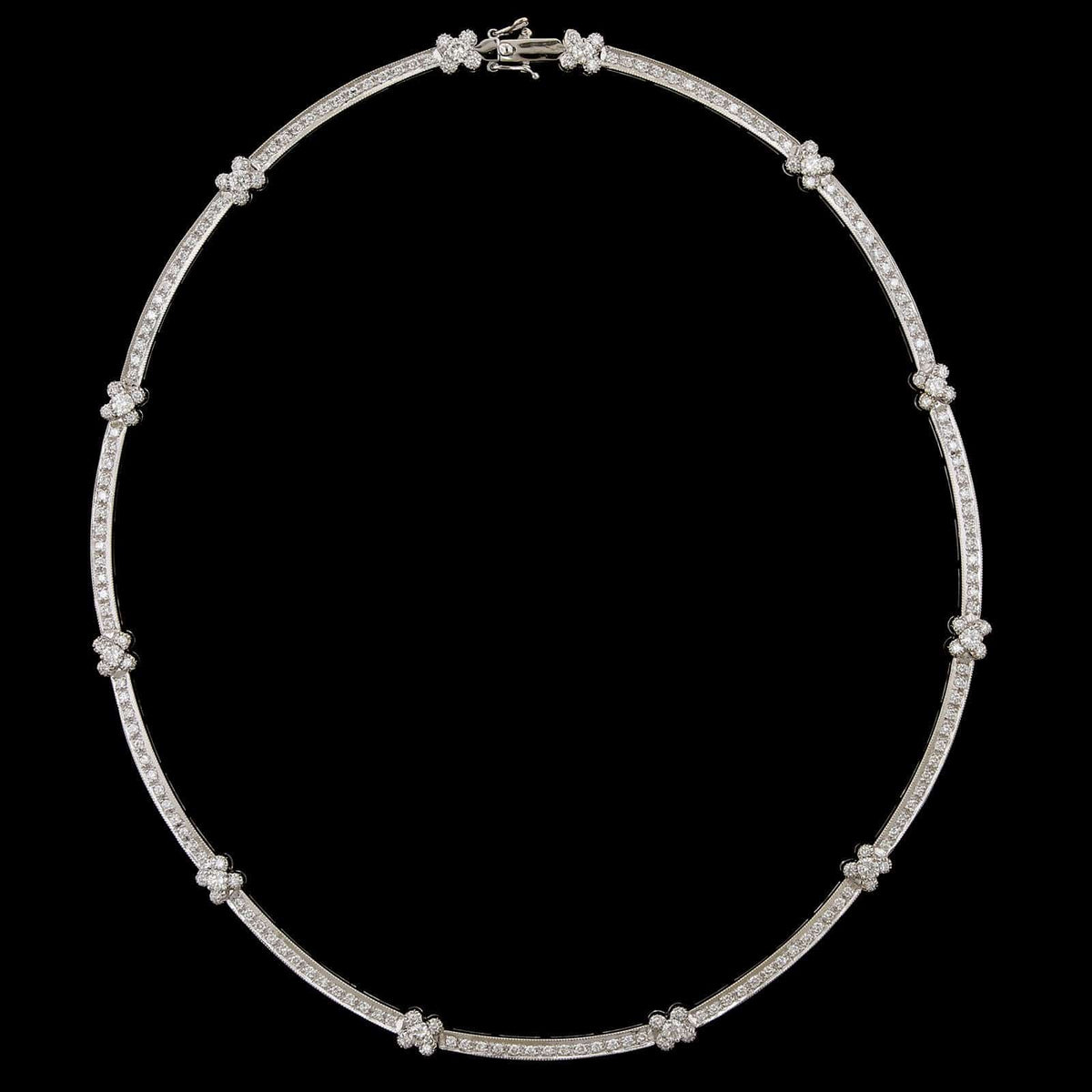 White Gold Diamond Necklace
