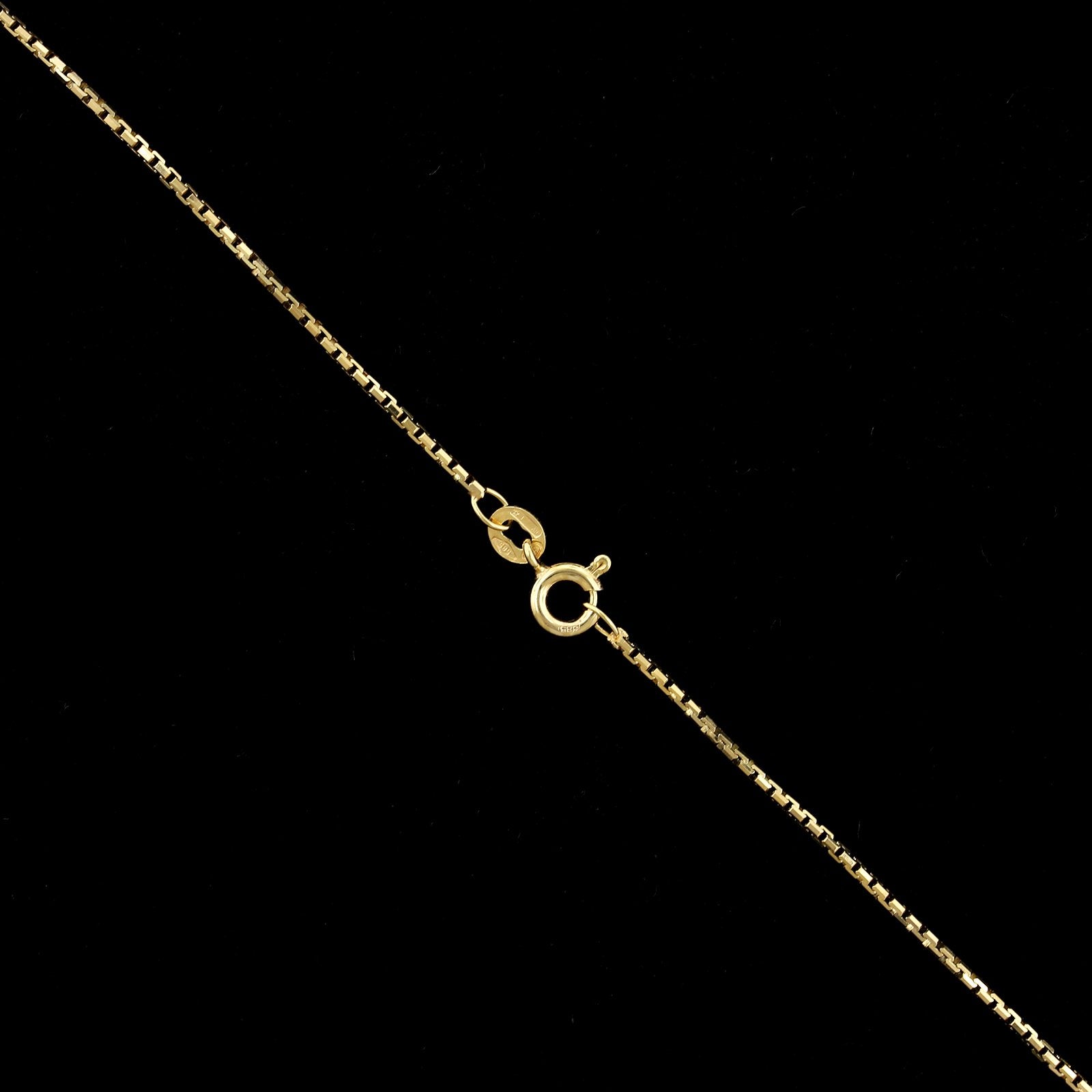 14K Yellow Gold Estate Ribbon Necklace