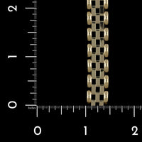 14K Yellow Gold Estate Fancy Link Necklace