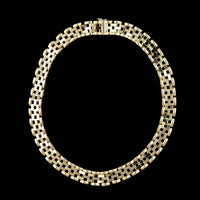 14K Yellow Gold Estate Fancy Link Necklace