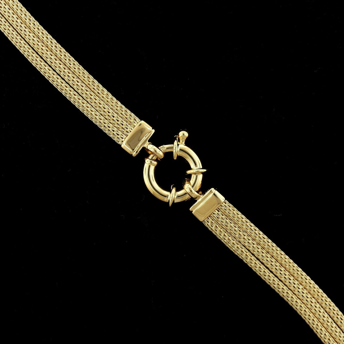 18K Yellow Gold Estate Necklace