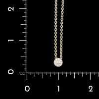 Charriol 18K White Gold Estate Diamond Pendant