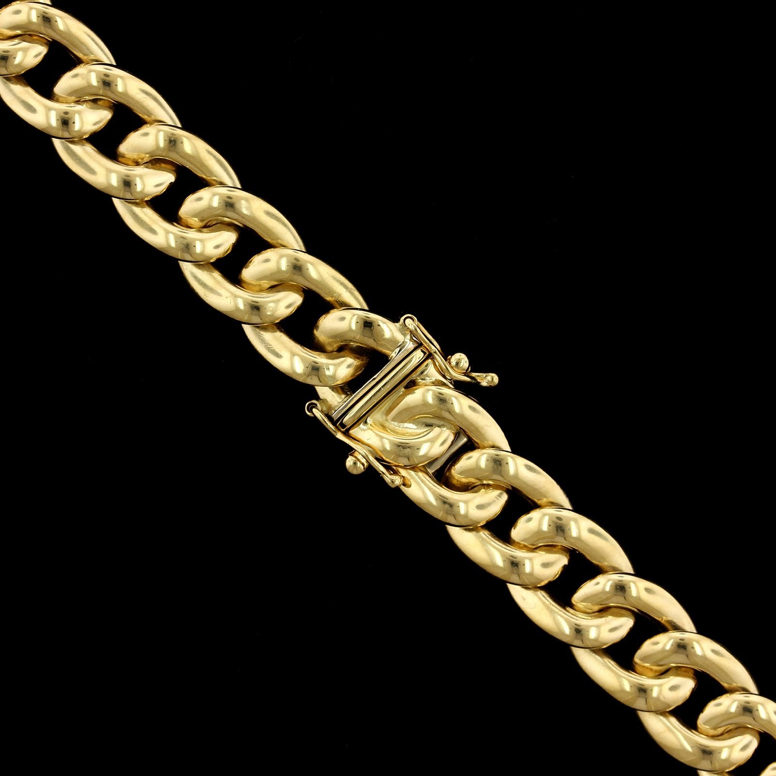 18K two-tone Gold Estate Diamond Necklace