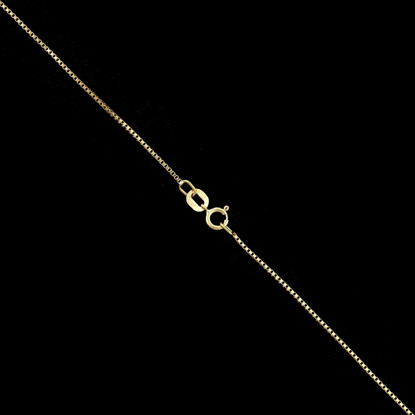 14K Yellow Gold Estate Sapphire and Diamond Necklace