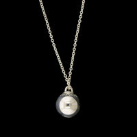 Tiffany & Co. Sterling Silver Estate Hardwear Ball Pendant Necklace