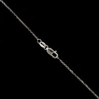 14K White Gold Estate Cultured Pearl Heart Pendant