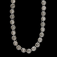 18K White Gold Estate Diamond Necklace, 18k white gold, Long's Jewelers