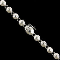 18K White Gold Estate Diamond Necklace, 18k white gold, Long's Jewelers