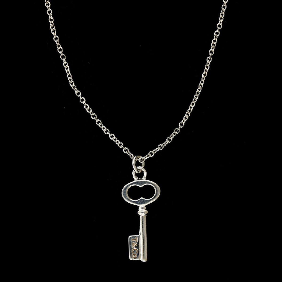 Classic Key Necklace In Black – Marie's Jewelry Store