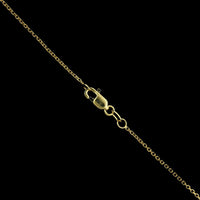 14K Yellow Gold Estate Tanzanite and Diamond Pendant
