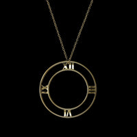 Tiffany & Co. 18K Yellow Gold Estate Atlas Pendant