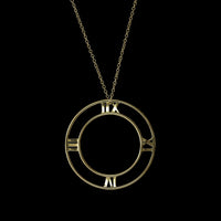 Tiffany & Co. 18K Yellow Gold Estate Atlas Pendant