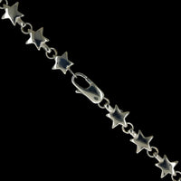 Tiffany & Co. Sterling Silver Estate Star Link Necklace