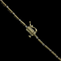 14K Yellow Gold Estate Diamond Necklace