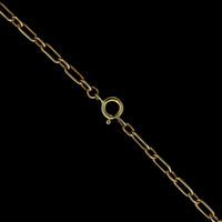 Retro 14K Yellow Gold Estate Moonstone Necklace