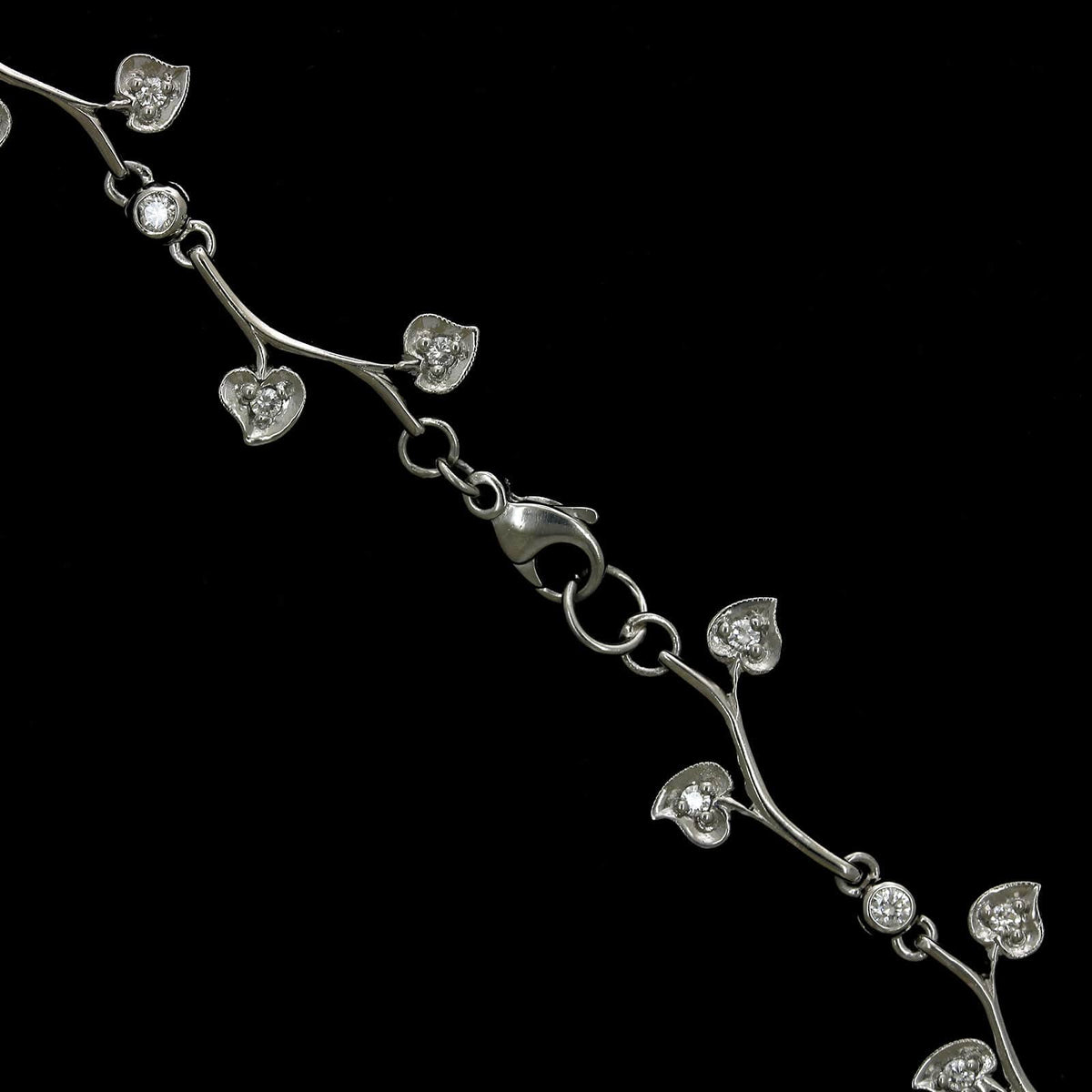 Platinum Estate Diamond Necklace