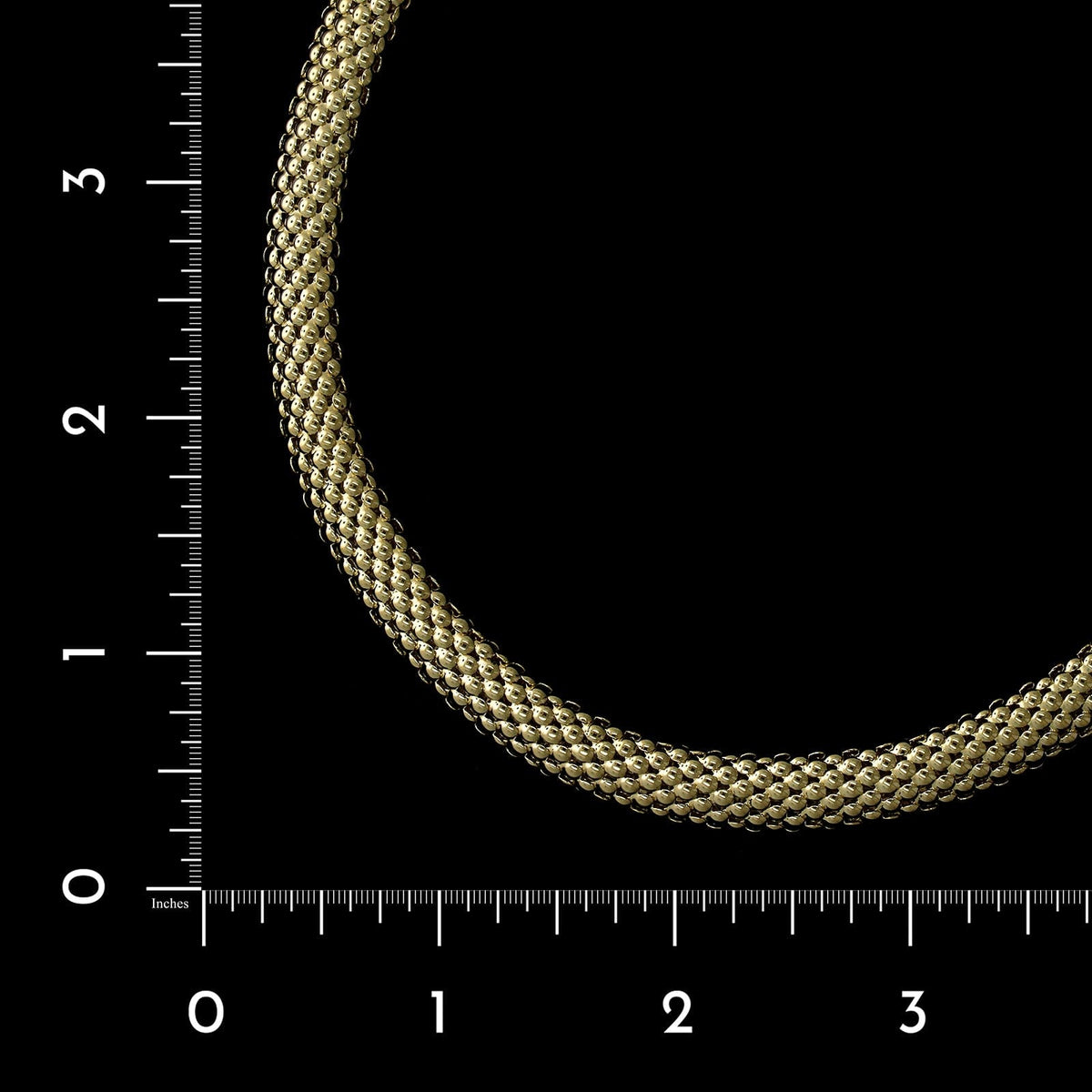 14K Yellow Gold Estate Diamond Buckle Necklace