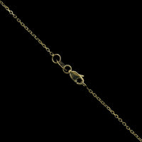 14K Yellow Gold Estate Tanzanite Pendant