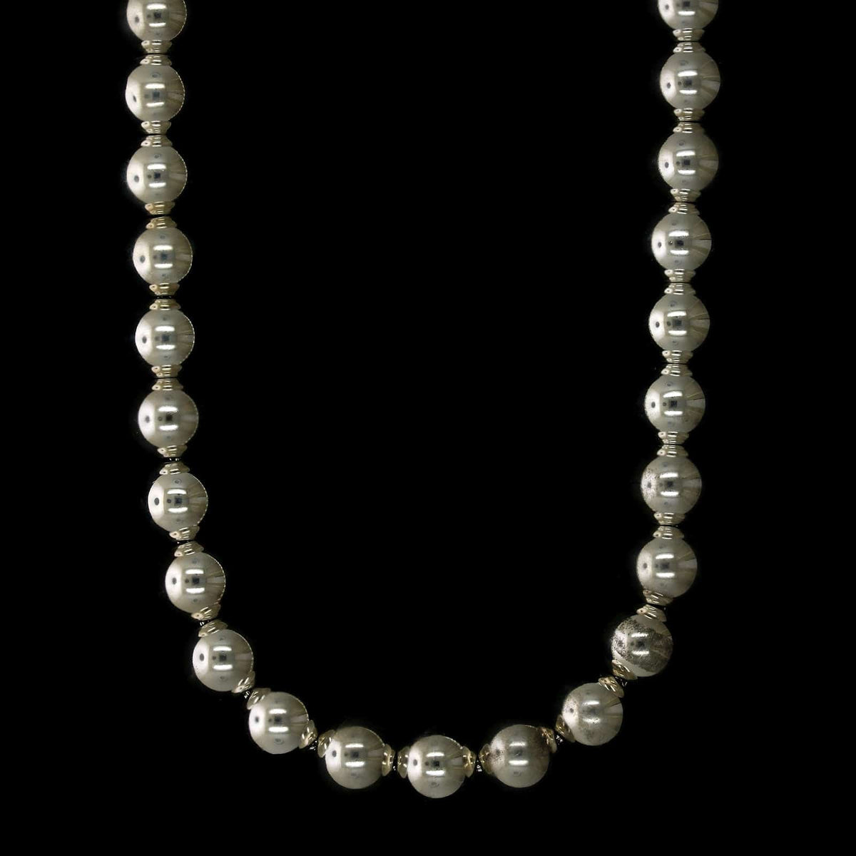 Tiffany & Co. Sterling Silver Estate 'HardWear' Ball Necklace