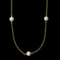 Tiffany & Co. 18K Yellow Gold Estate Elsa Peretti Cultured 'Pearls by the Yard' Necklace