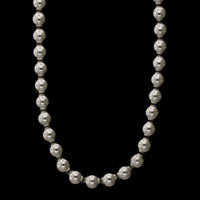 Tiffany & Co. Sterling Silver 'Hard Wear' Ball Estate Necklace