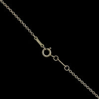 Tiffany & Co. Elsa Peretti Sterling Silver Estate Open Heart Pendant