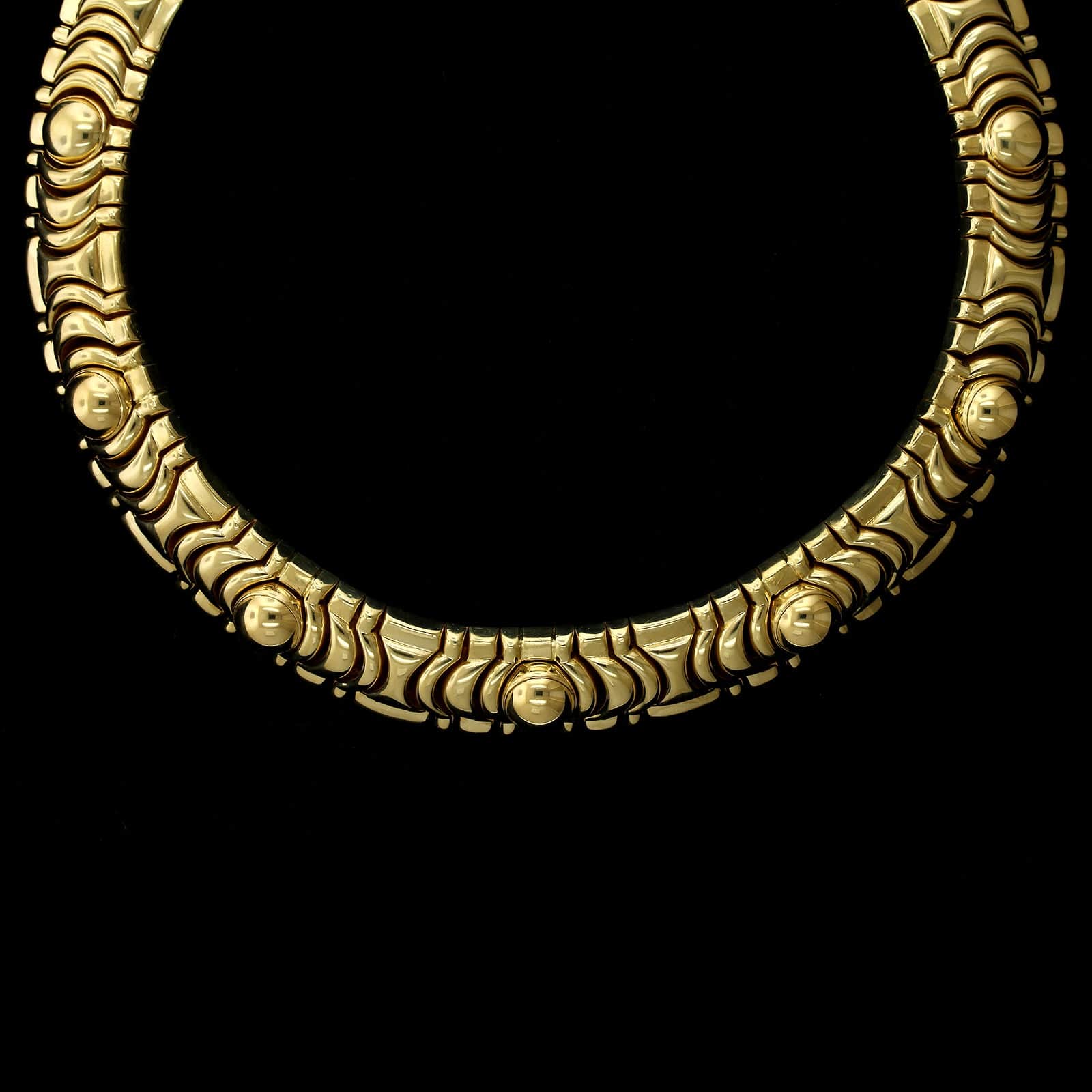 PIAGET 18K Yellow Gold Collar Necklace