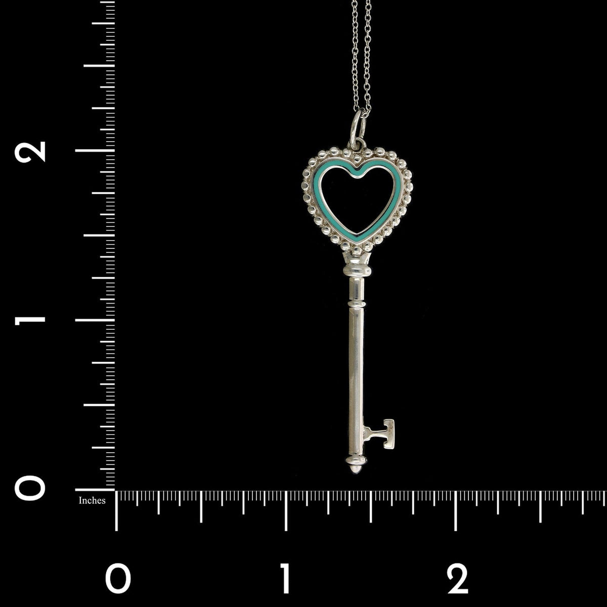 Tiffany Keys Heart Key Pendant