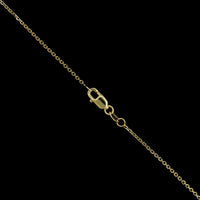 14K Yellow Gold Estate Tanzanite Pendant
