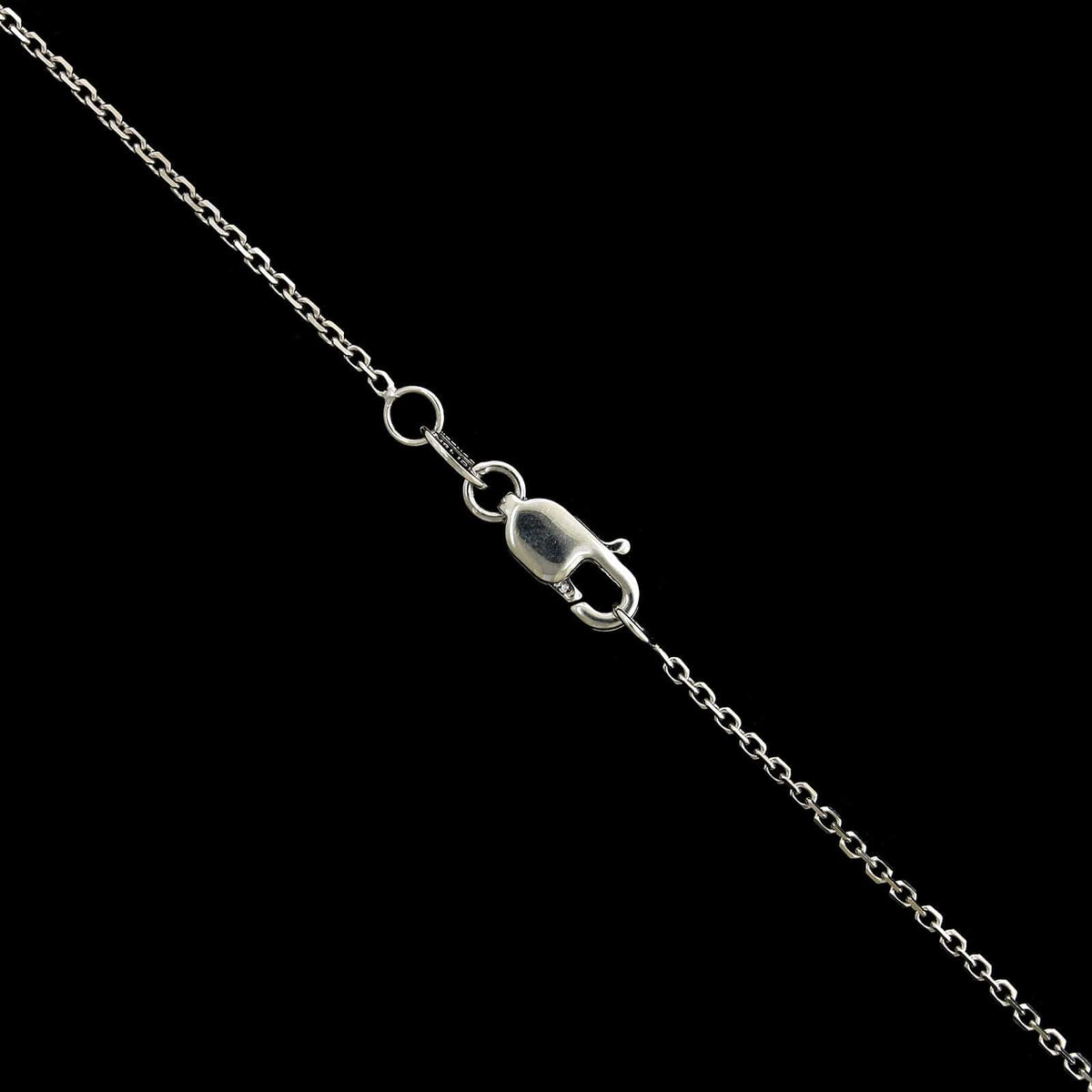 18K White Gold Estate South Sea Cultured Pearl and Diamond Pendant