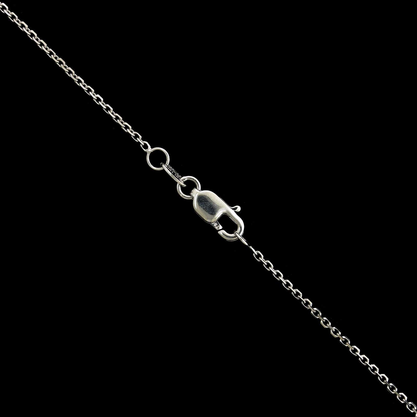 18K White Gold Estate South Sea Cultured Pearl and Diamond Pendant