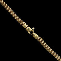 14K Yellow and White Gold Estate Cultured Pearl Necklace