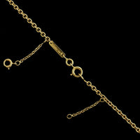 Cartier 18K Yellow Gold Estate Diamond Heart Pendant