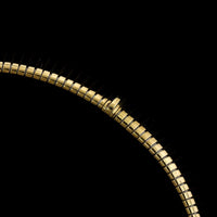 Bulgari 18K Yellow Gold Estate Tubogas Necklace