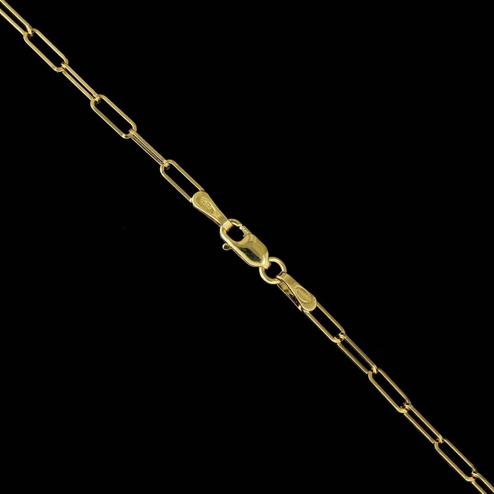 Anne Sportun 14K Yellow Gold Estate Crystal 'Luna Pyramid' Pendant Necklace
