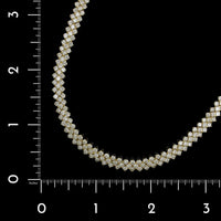 18K Yellow Gold Estate Diamond Necklace