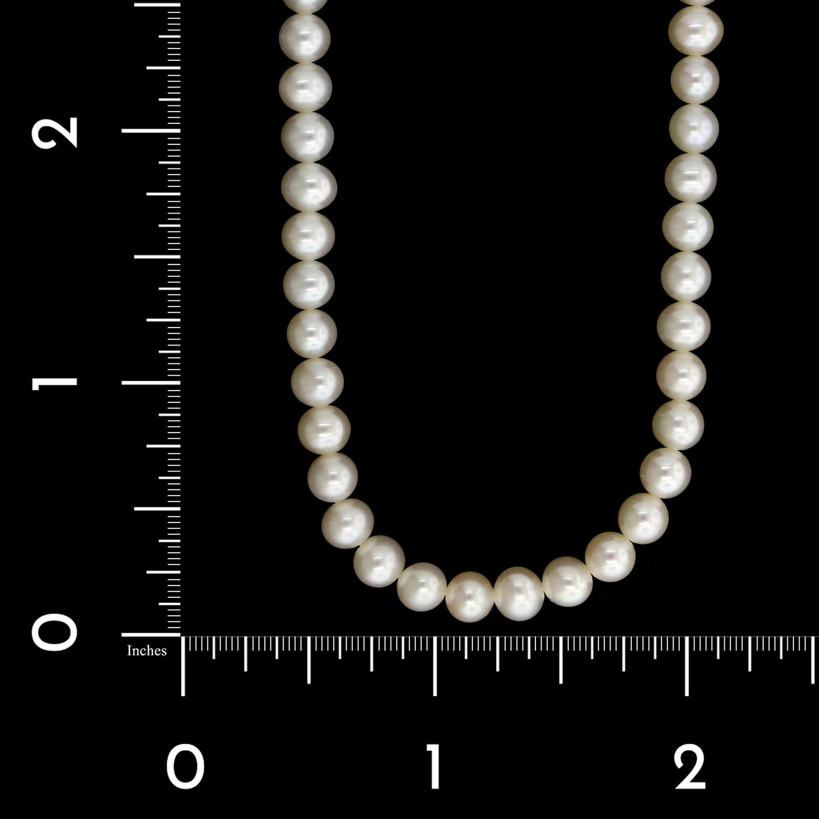 Tiffany & Co. Sterling Silver Estate Freshwater Cultured Pearl Ziegfeld Collection Necklace