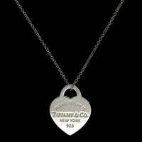 Tiffany & Co. Sterling Silver Return to Tiffany Heart Tag Pendant