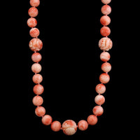 Coral Bead Estate Necklace